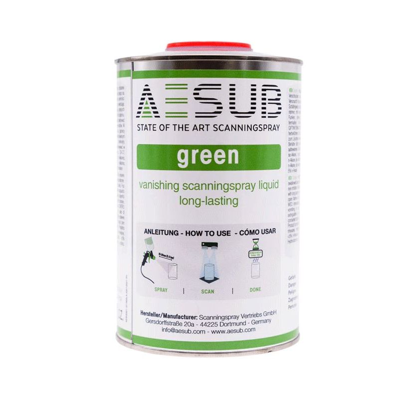 AESUB Scanningspray Scanspray Green 1L