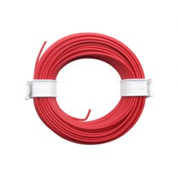 Litze 0.25mm² hochfelxibel 1 Meter Rot