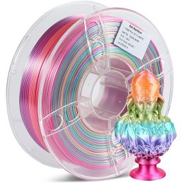 3D4000 Silk PLA Rainbow Filament 1KG Candy