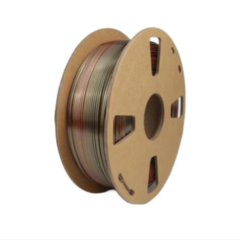 3D4000 Silk PLA Tricolor Multicolor Filament 1KG Gold Silber Kupfer