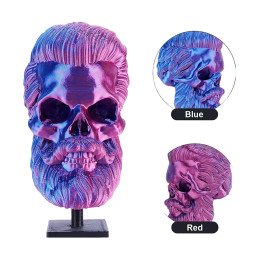 3D4000 magicPLA Dual Multicolor Filament 1KG Pink/Blau