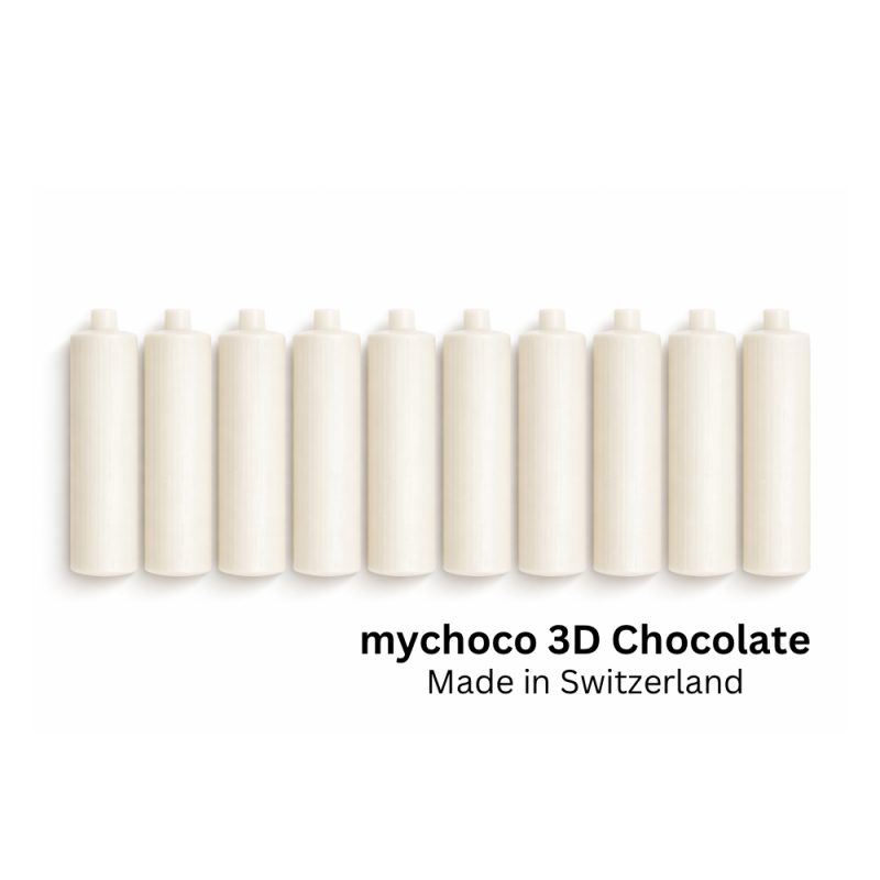 myChoco Refill Weiss – für mycusini Schokoladen-3D-Drucker